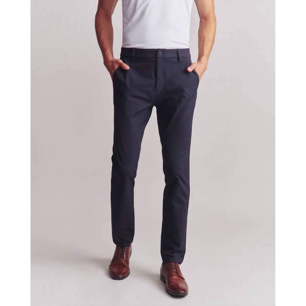 NEW RHONE men's gotham slim pant in navy